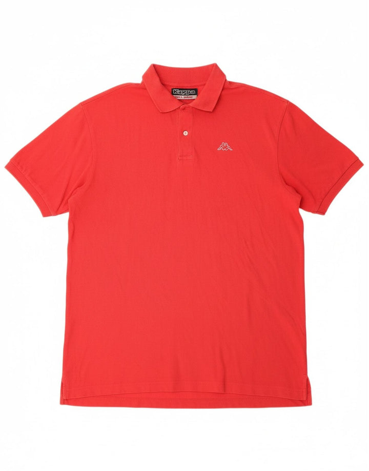 Camisa polo masculina KAPPA 2XL algodão vermelho