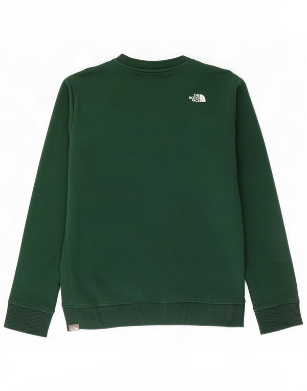 Moletom gráfico The North Face Boys 14-15 anos XL Algodão verde
