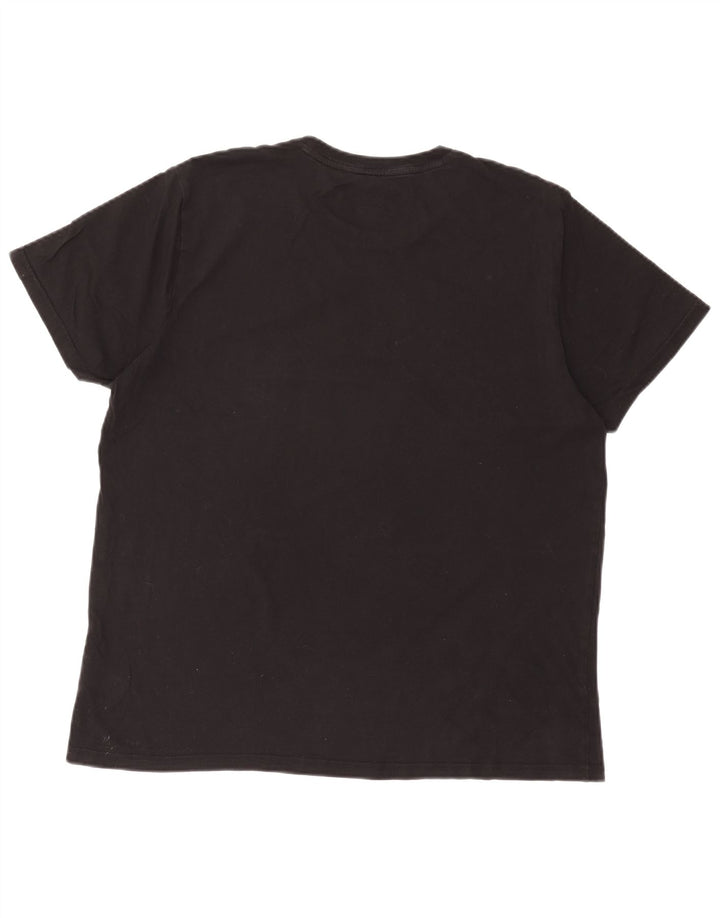 Camiseta masculina LEE Regular Fit com estampa gráfica XL algodão preto
