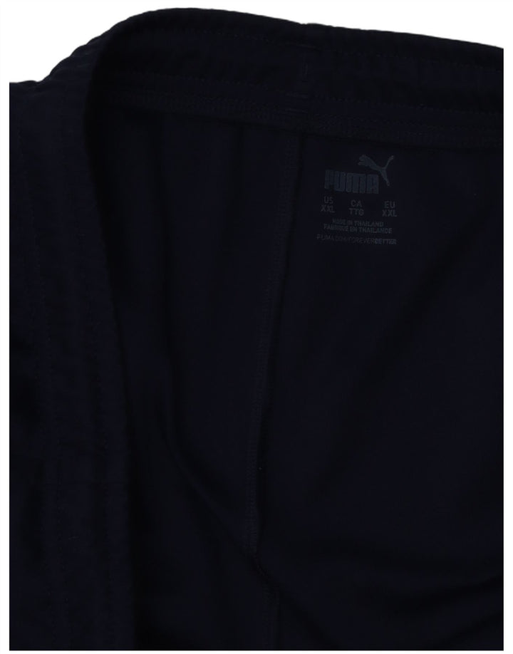 Calça de treino masculina Puma Joggers 2XL azul marinho