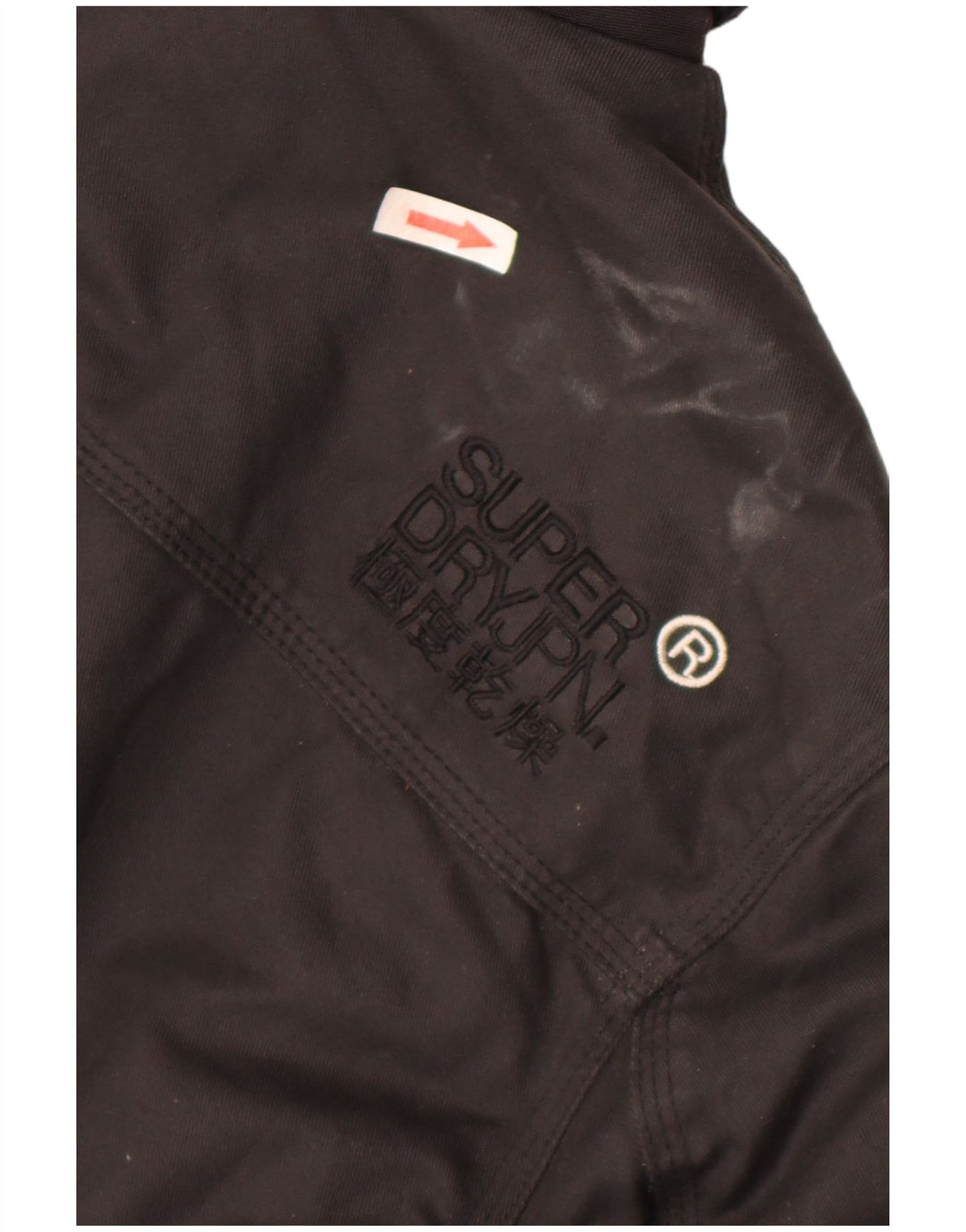 Jaqueta bomber masculina Superdry The Windbomber UK 44 2XL algodão preto