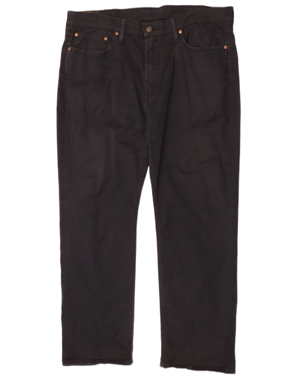 Levi's Masculino 514 Straight Jeans W38 L30 Algodão Preto