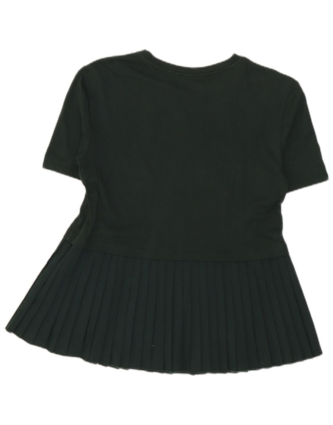 Blusa feminina Zara Top UK 10 pequena cáqui