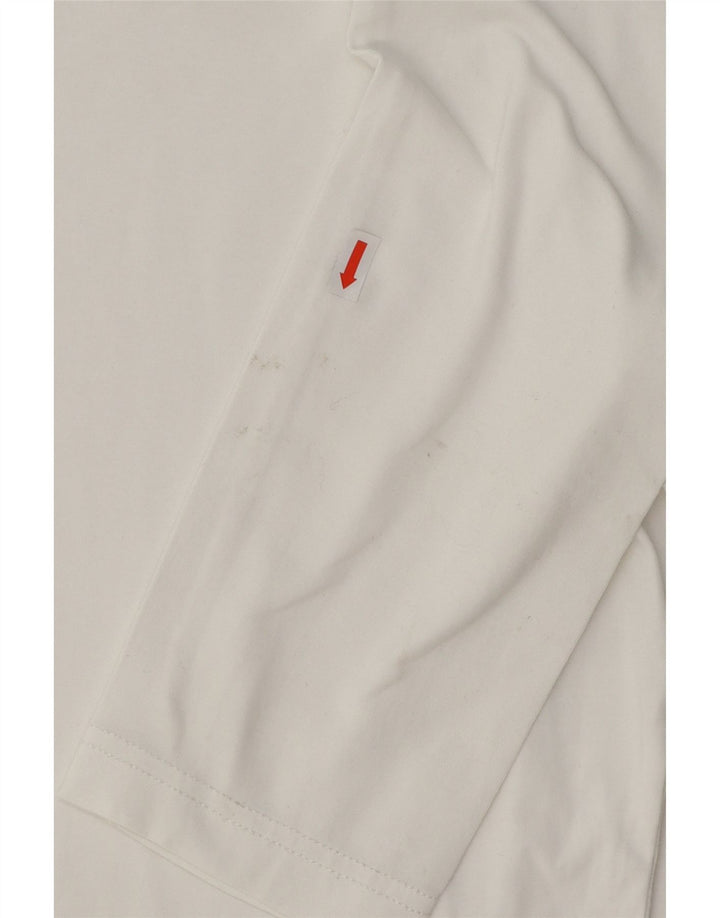 TOMMY HILFIGER Masculino Extra Slim Top Manga Longa 2XL Branco