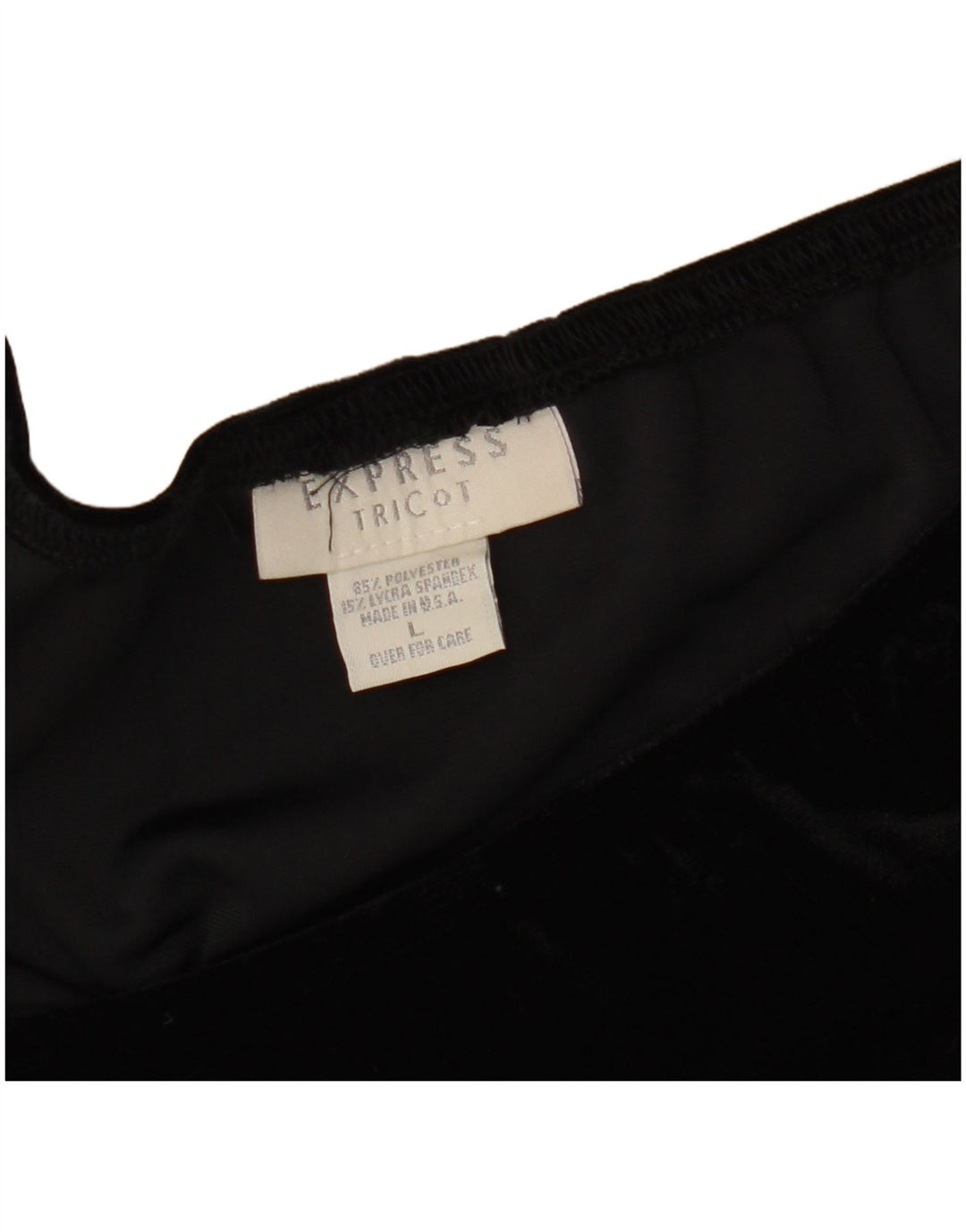 Saia maxi feminina vintage de veludo Reino Unido 16 grande W34 poliéster preto