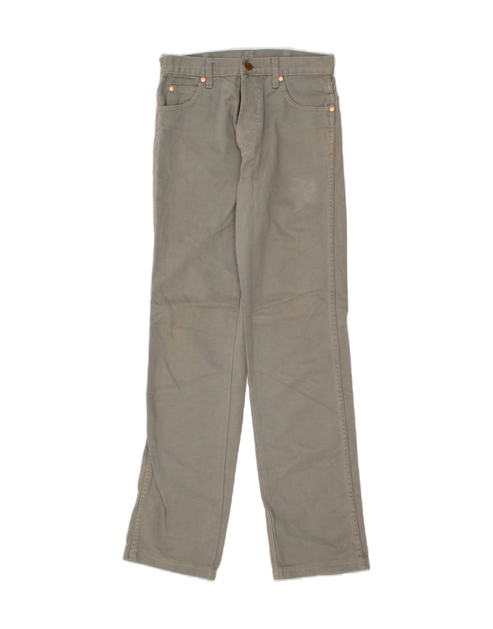 WRANGLER Mens Evolution Straight Jeans W27 L31  Grey Cotton Vintage Wrangler and Second-Hand Wrangler from Messina Hembry 