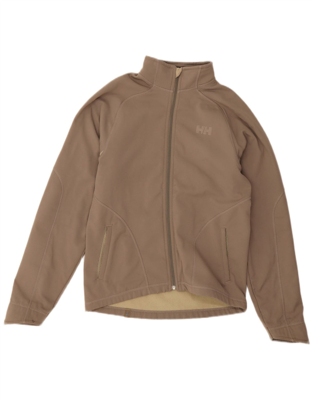 Jaqueta feminina Helly Hansen UK 10 poliéster cinza pequeno