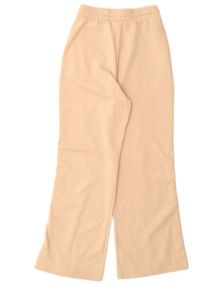 Calça de treino feminina Zara Reino Unido 12 bloco colorido bege médio
