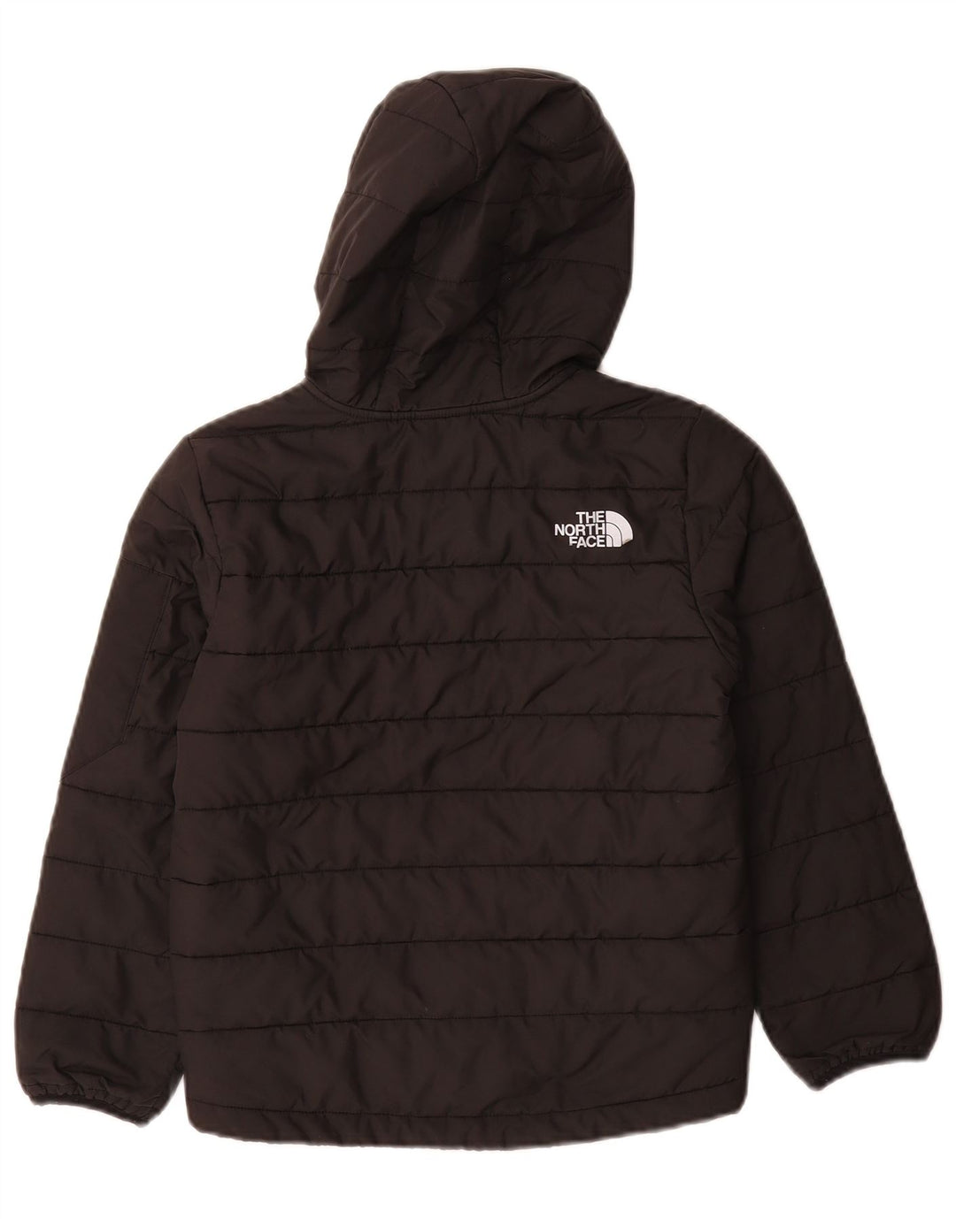 Jaqueta acolchoada com capuz The North Face Boys 9-10 anos médio preto poliéster