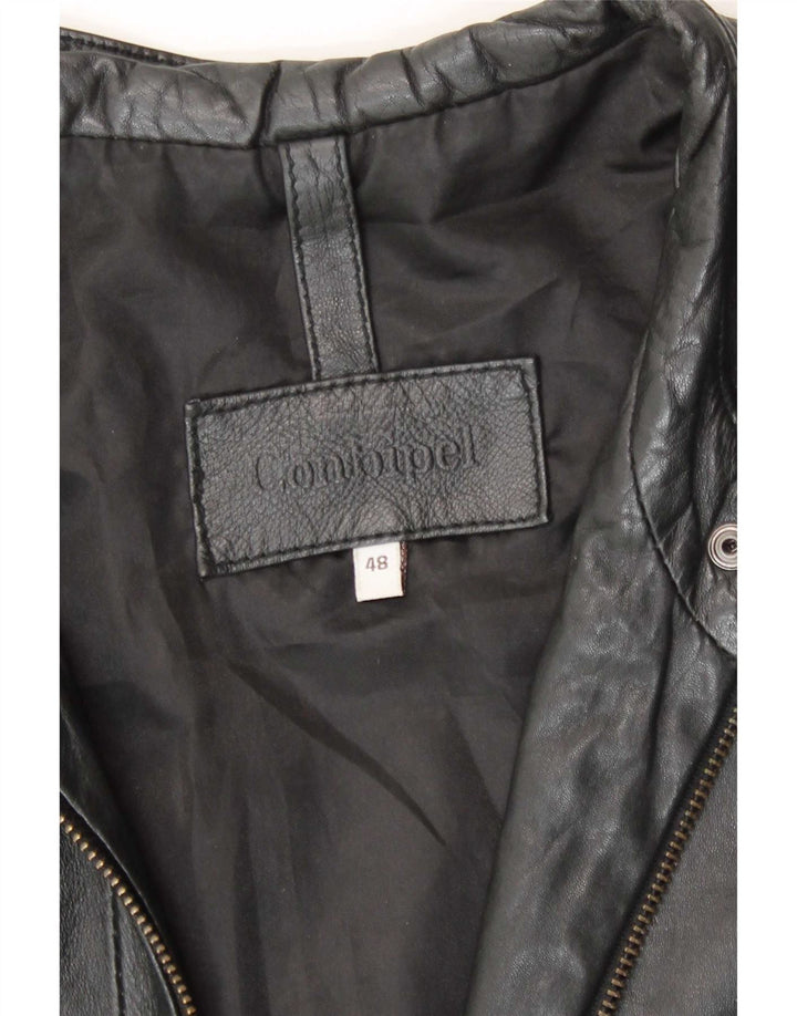Jaqueta de couro feminina Conbipel IT 48 XL preta