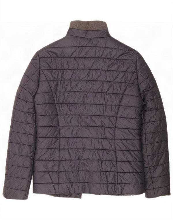 Gerry Weber Womens Padded Jacket UK 14 Large Navy Blue Polyester