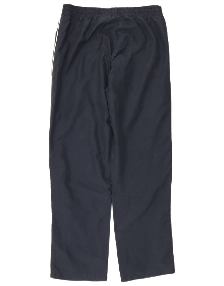 Calça de treino masculina Diadora pequena azul marinho poliéster