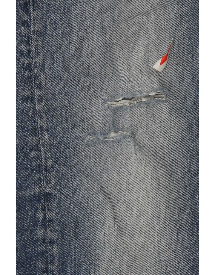 Jeans retos masculinos G-Star W34 L34 algodão azul