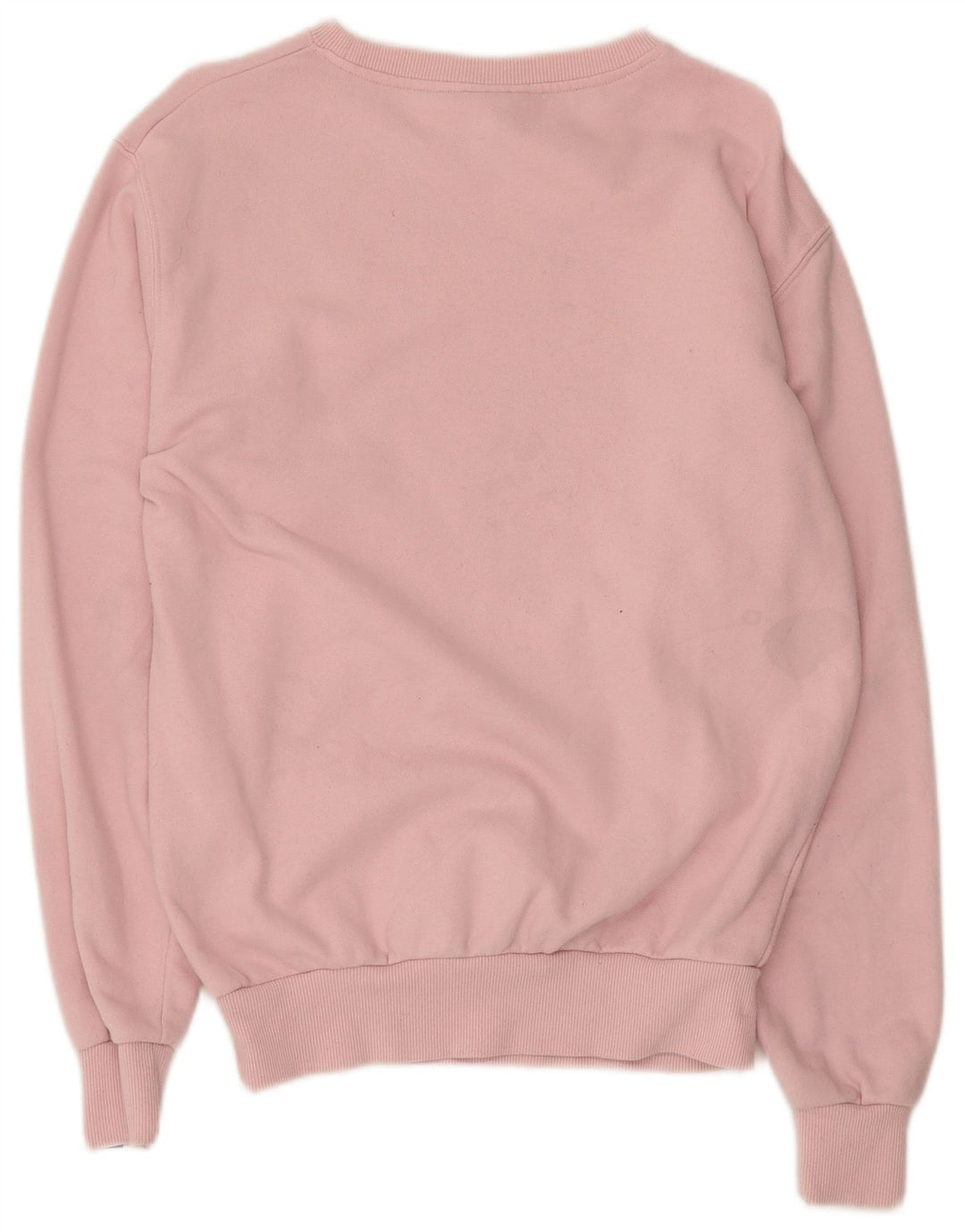 Suéter feminino Ellesse com estampa grande e grande, Reino Unido 8, pequeno, rosa, algodão
