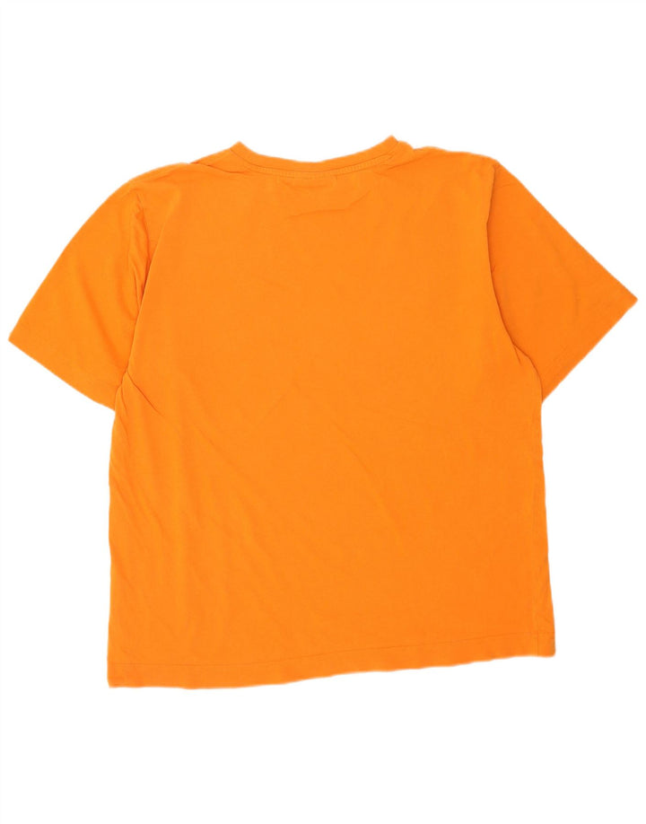 Puma Camiseta Masculina Graphic Top Grande Laranja