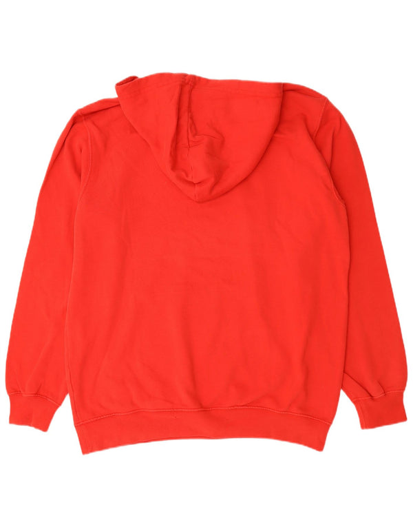 Champion masculino Chicago Bulls moletom com capuz gráfico 2XL algodão vermelho