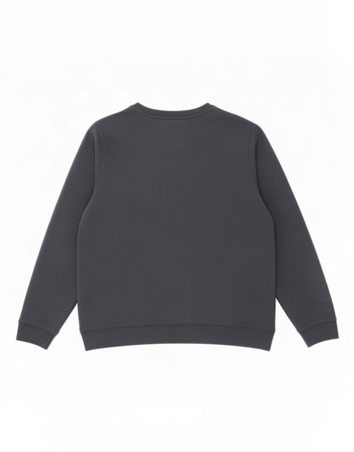 Fila moletom gráfico feminino jumper UK 16 grande azul marinho poliéster