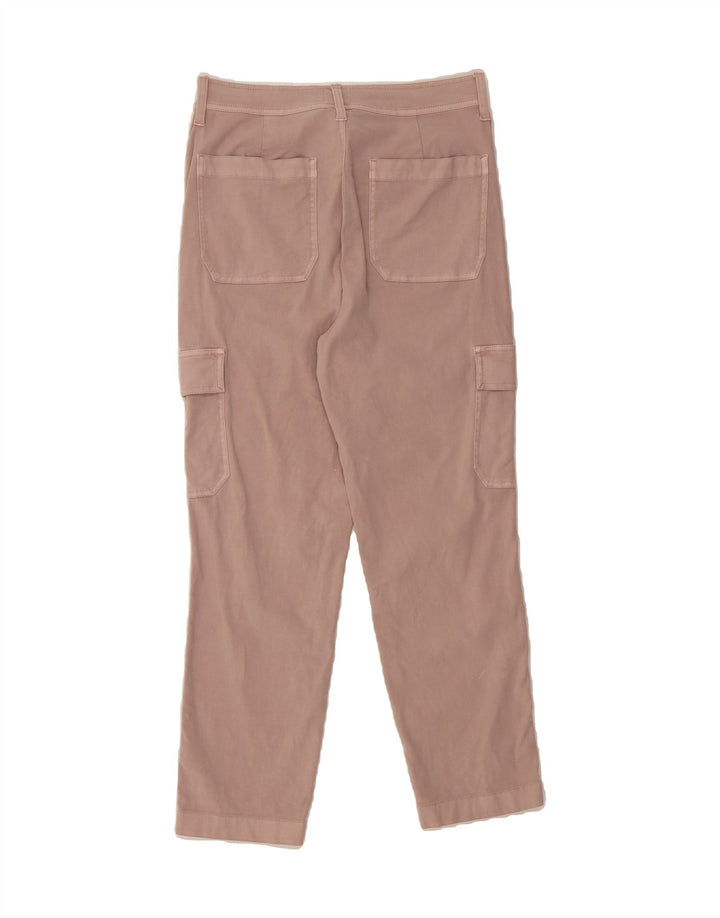 J. CREW Womens Tapered Cargo Trousers W27 L26 Pink Cotton Vintage J. Crew and Second-Hand J. Crew from Messina Hembry 
