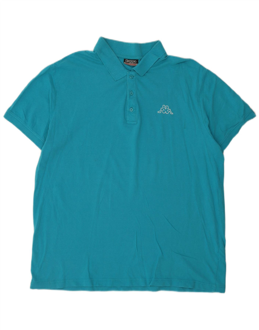 Camisa polo masculina Kappa 2XL algodão azul