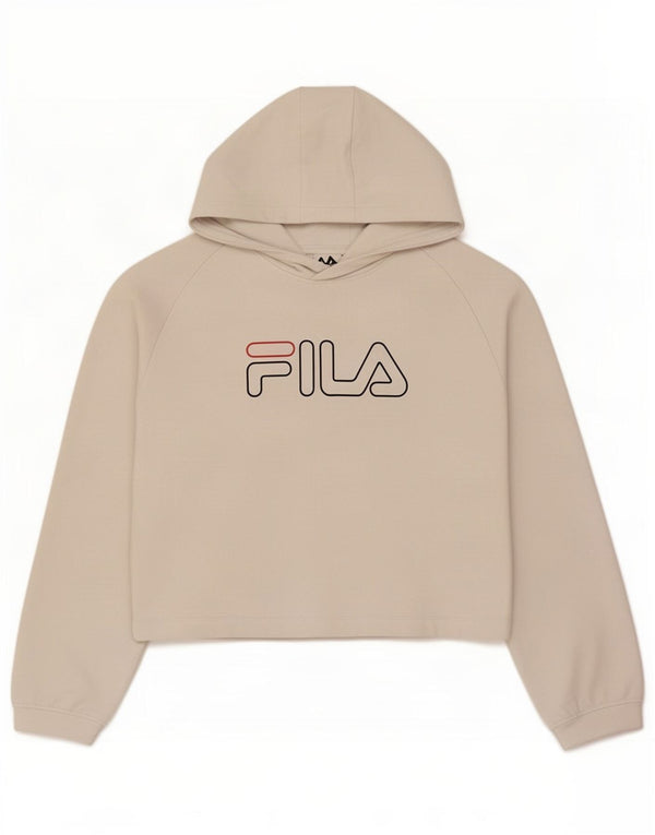 Fila Girls Graphic Hoodie Jumper 13-14 Anos Algodão Branco