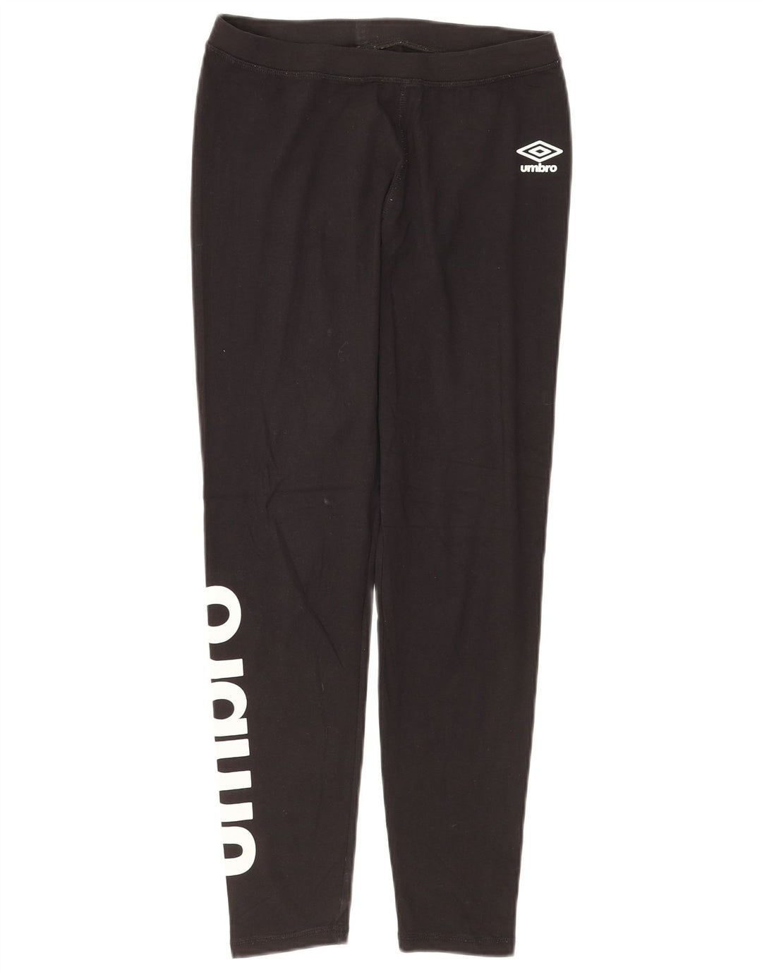 Leggings femininas UMBRO Crop Graphic UK 12 algodão preto médio