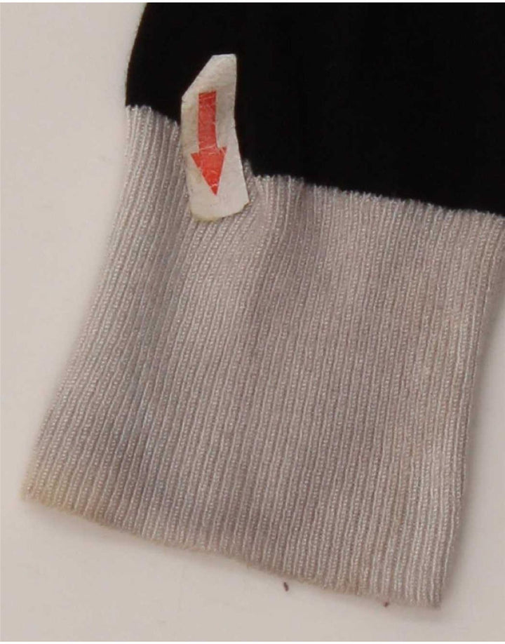 Suéter cardigã feminino Marks & Spencer UK 10 Samll preto colorblock