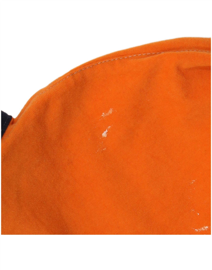Jaqueta corta-vento masculina MC Kee UK 38 poliéster colorblock laranja médio