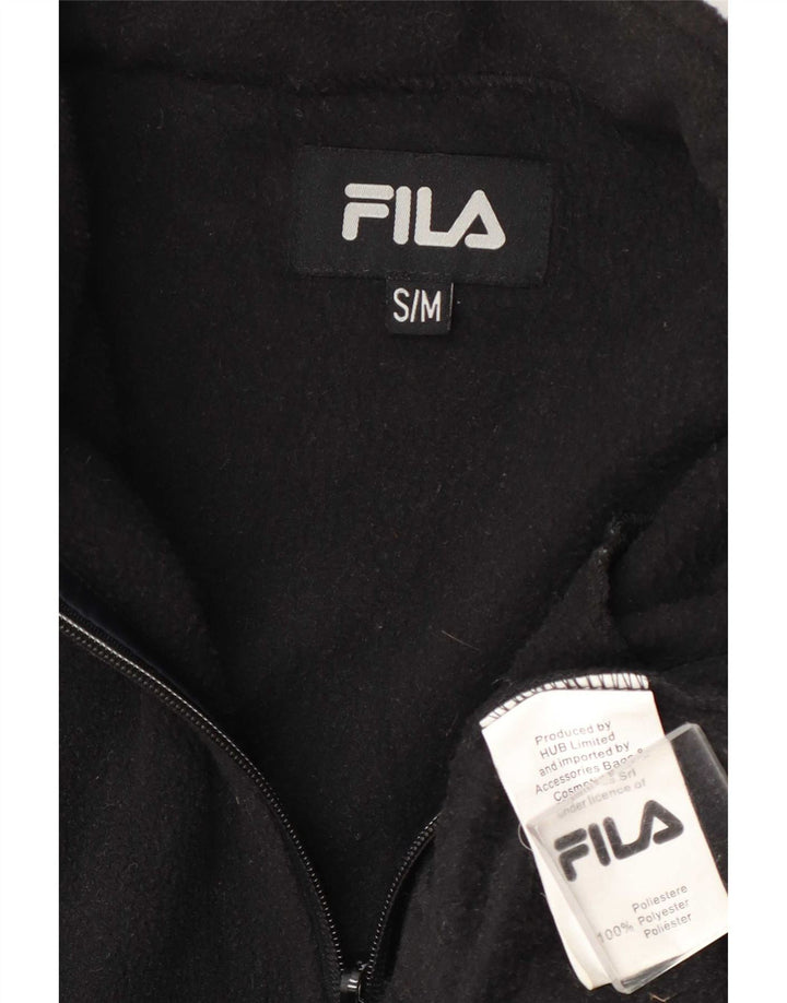 Jaqueta masculina Fila Liner Fleece UK 36 poliéster preto pequeno
