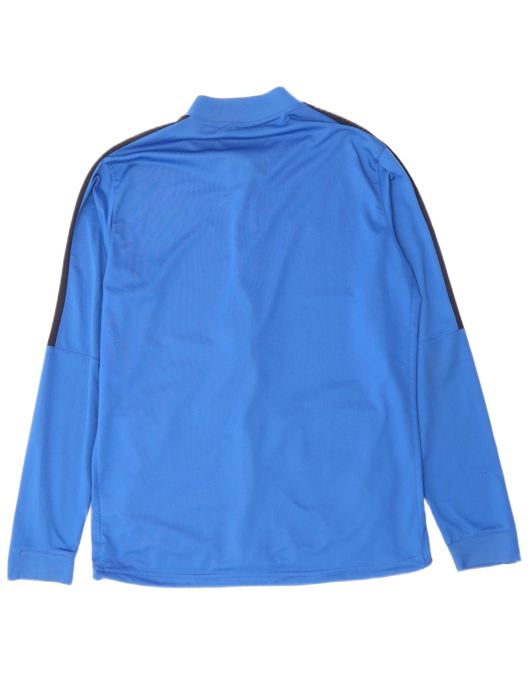 NIKE Masculino Dri Fit Tracksuit Top Jacket XL Azul Colourblock Poliéster