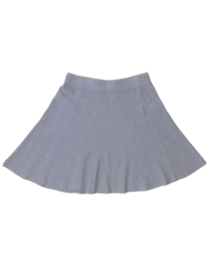 FRENCH CONNECTION Saia larga feminina média W30 algodão azul