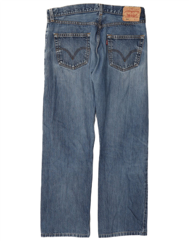 Jeans Levis 501 Straight Masculino W34 L30 Azul