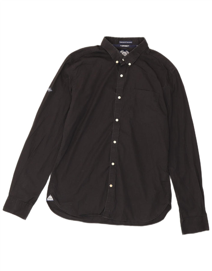 Camisa masculina Superdry XL algodão preto