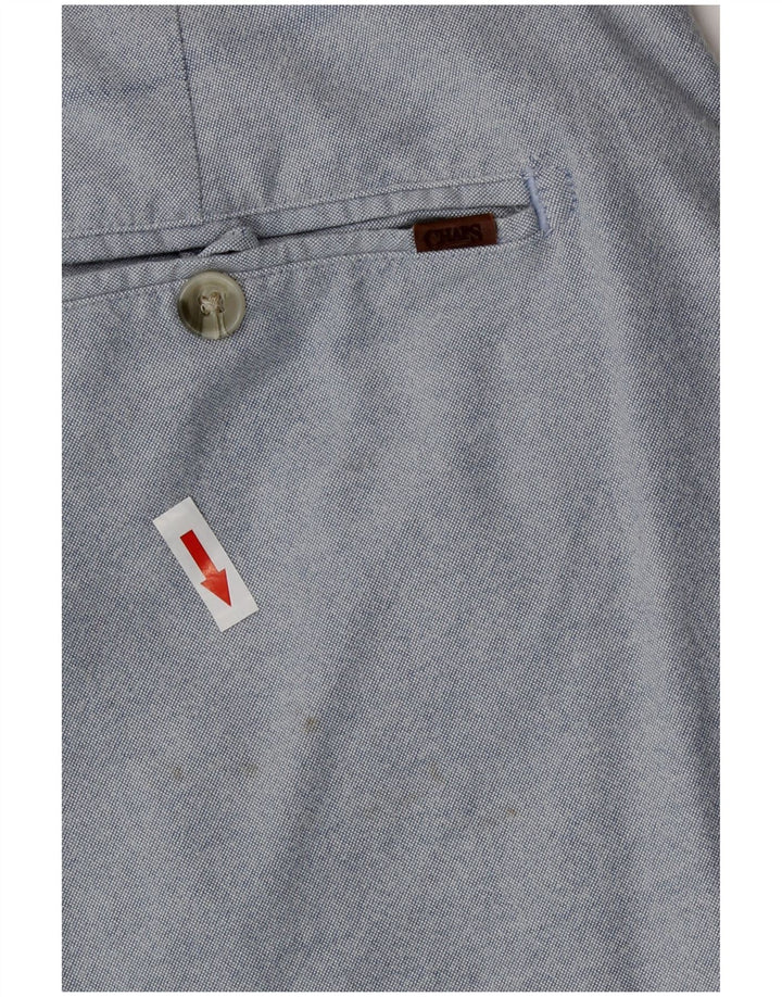 Shorts Chino Masculino Chaps W38 XL Azul Algodão