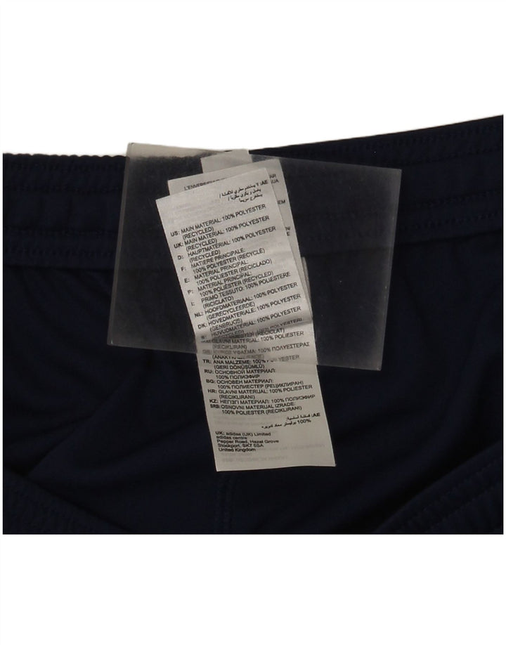 Shorts esportivos masculinos Adidas Aeroready grandes poliéster azul marinho