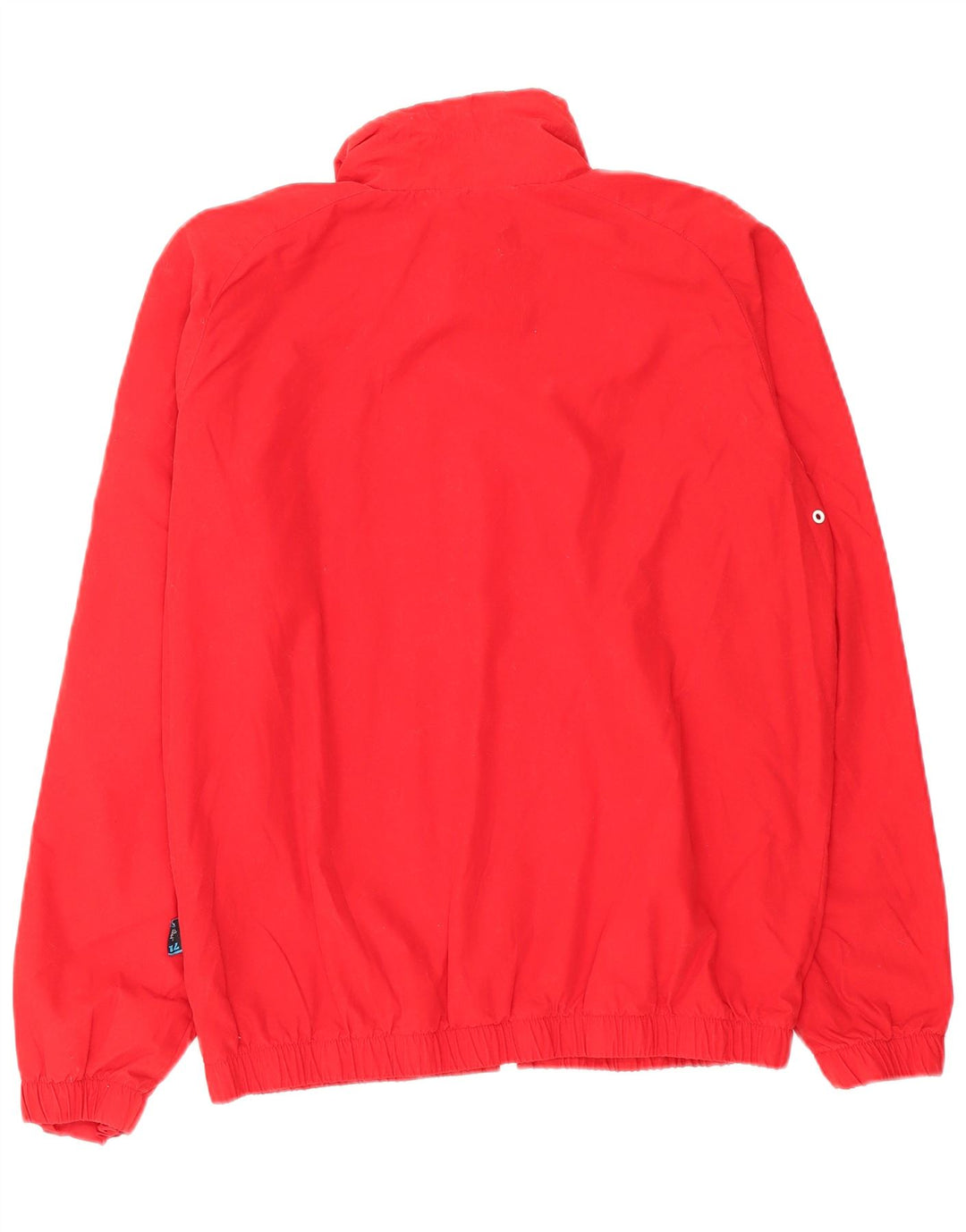 Jaqueta de chuva masculina Nike UK 42/44 grande bloco colorido vermelho