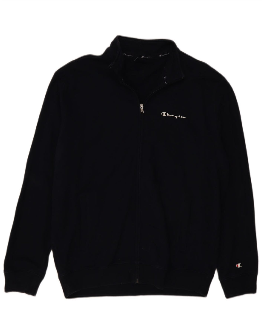 CHAMPION Jaqueta masculina de agasalho XL azul marinho algodão