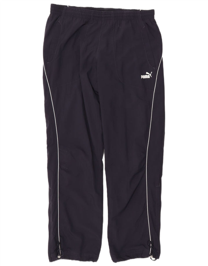 Calça de treino masculina PUMA azul marinho médio