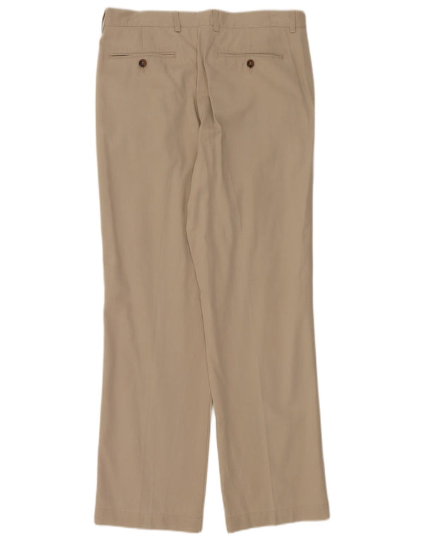 Calça Chino Masculina Marks & Spencer W34 L31 Bege Lyocell