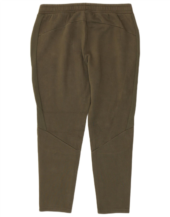 Calça de treino masculina Puma XL cáqui