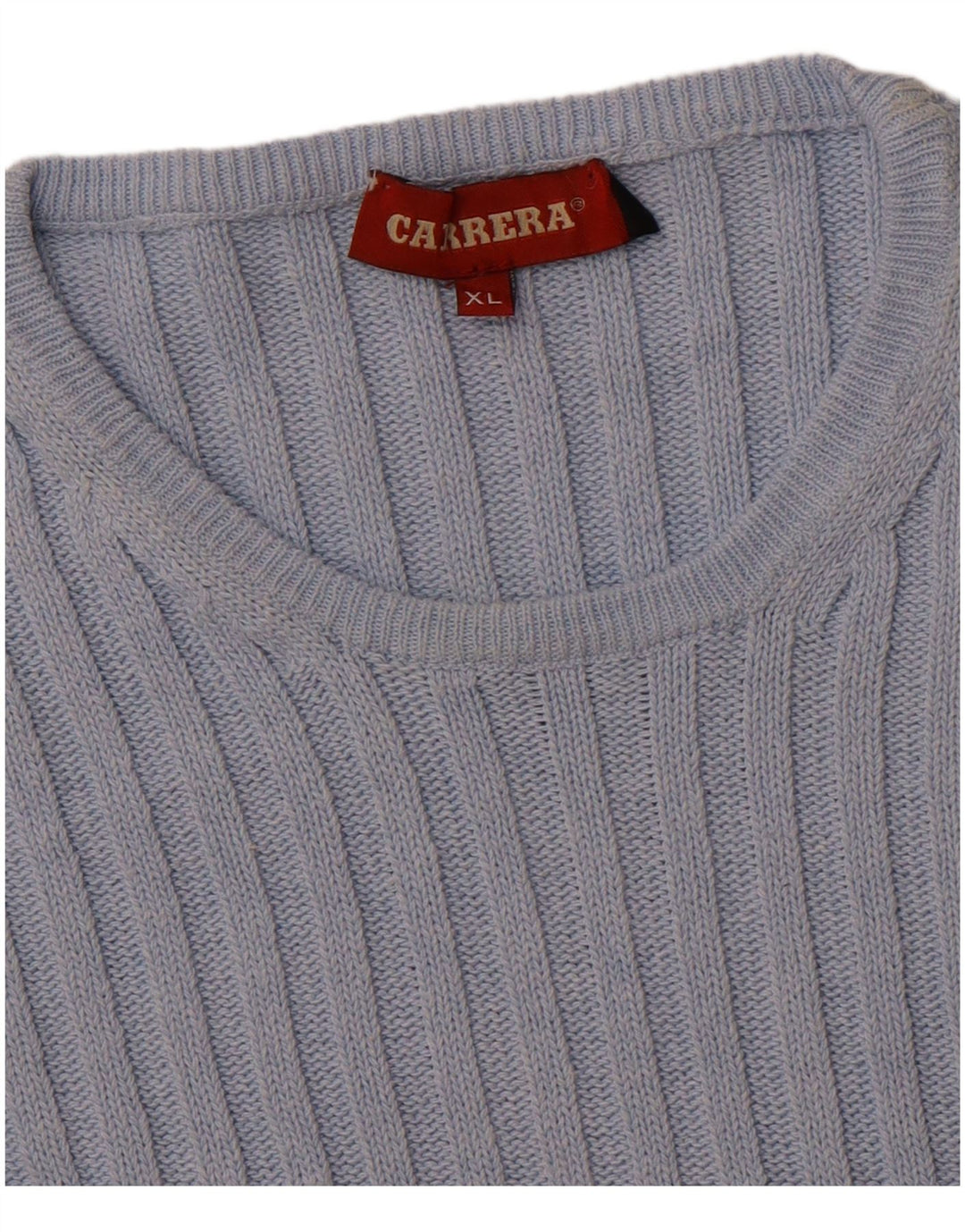 Suéter masculino CARRERA com gola redonda XL algodão azul