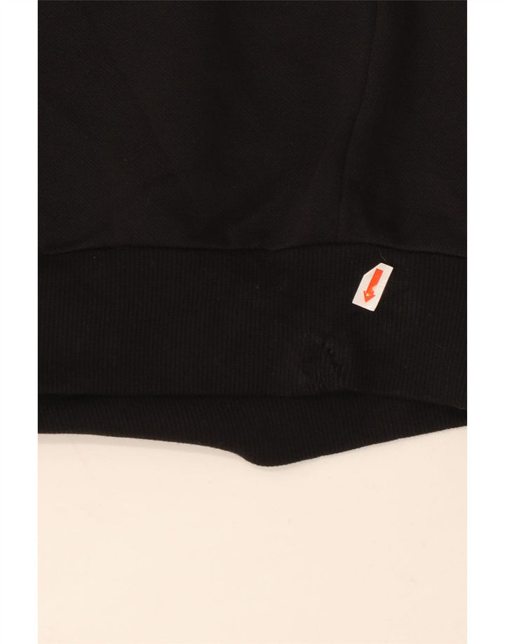 Puma Mens Graphic Moletom Jumper XS Algodão Preto