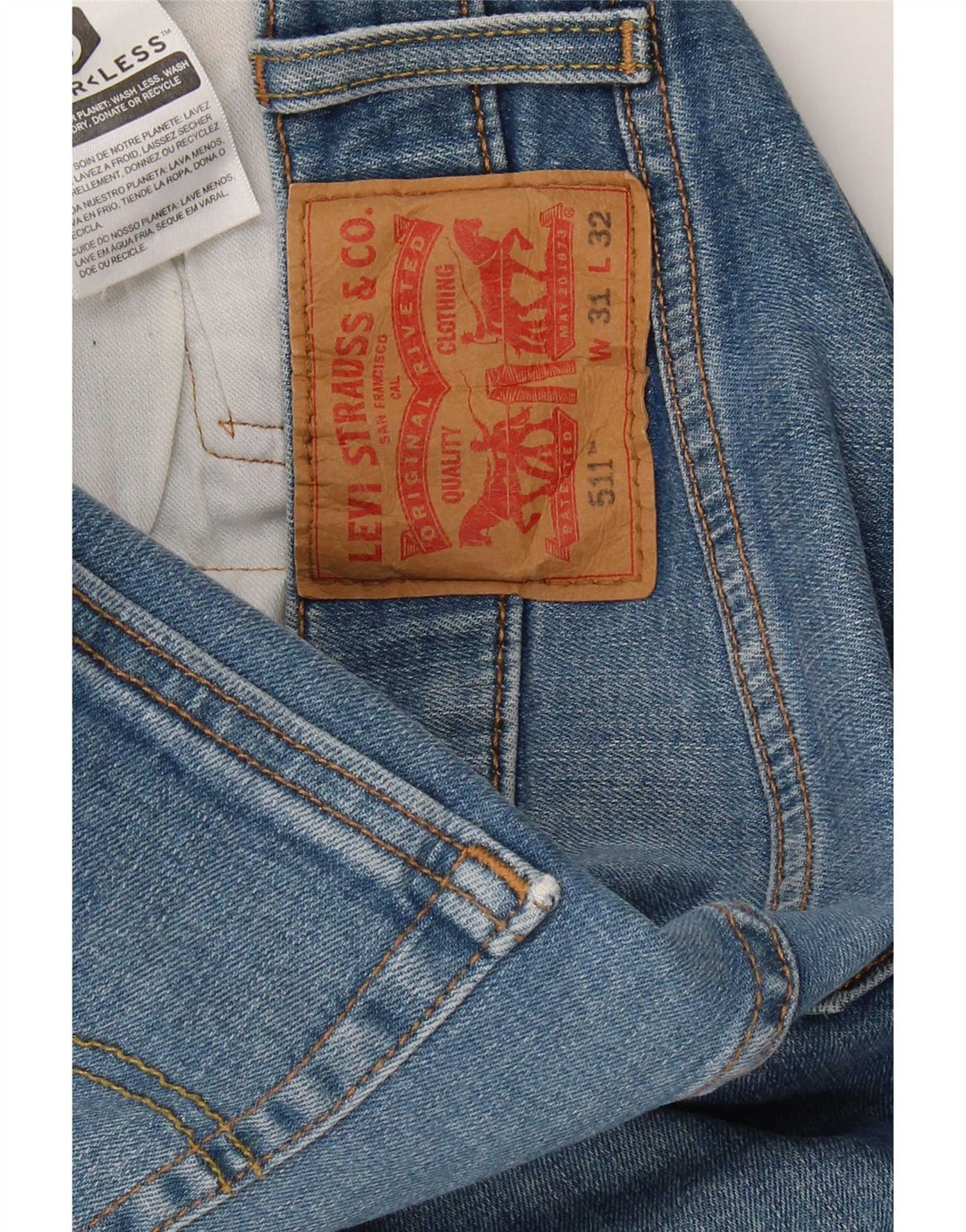 Jeans Levis 511 Slim Masculino W31 L26 Azul