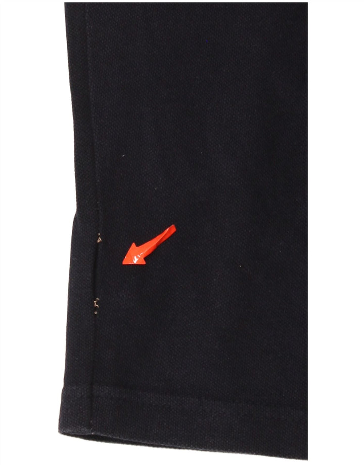 Camisa polo masculina Kappa de algodão azul marinho médio