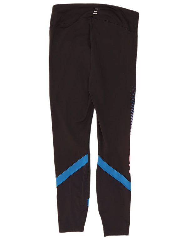 Under Armour Womens Graphic Leggings Reino Unido 14 Grande bloco colorido preto