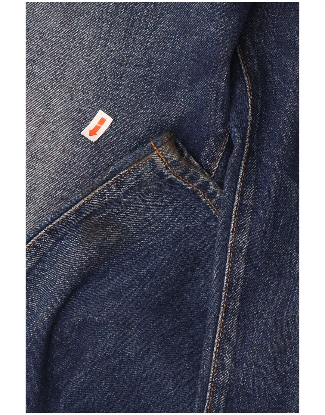 Jeans retos masculinos Tommy Hilfiger W32 L34 algodão azul