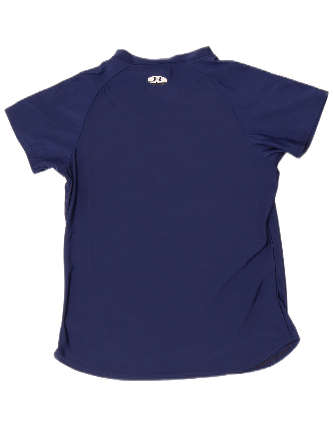 Camiseta feminina Under Armour pequena azul marinho poliéster