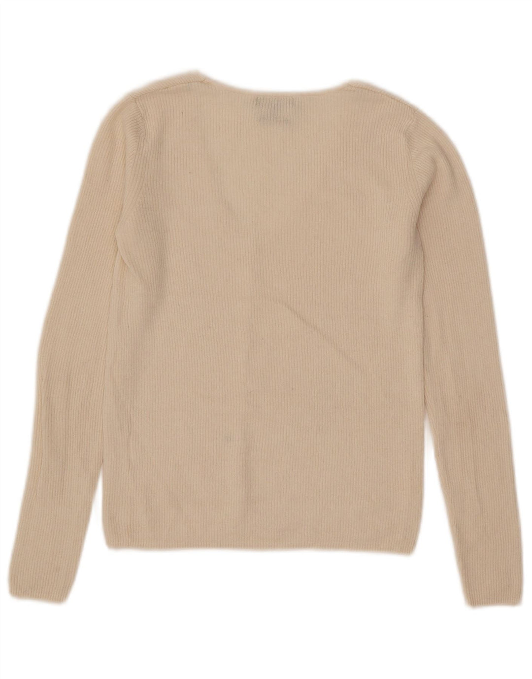Suéter cardigan feminino Massimo Dutti UK 8 pequeno off white