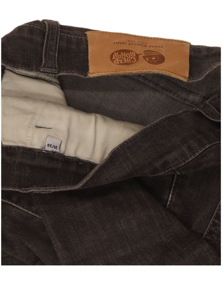 Segunda-feira barata Mens Jeans Slim W31 L28 Cinza