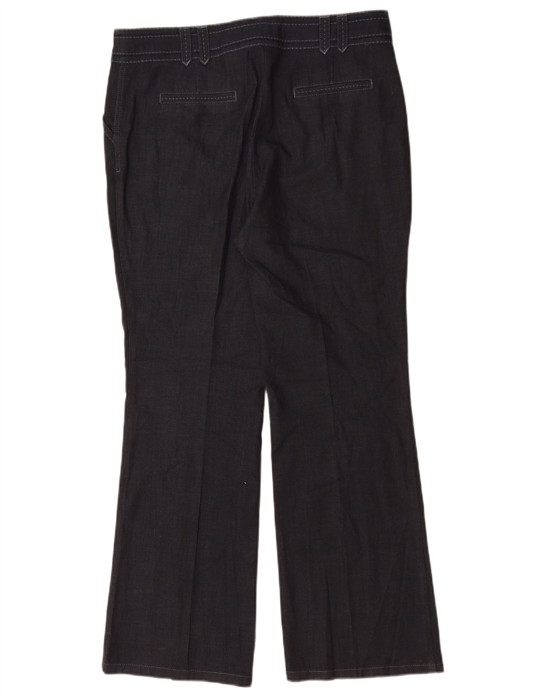 Marks & Spencer Feminino Per Una Bootcut Jeans Reino Unido 14 Médio W30 L30 Azul Marinho