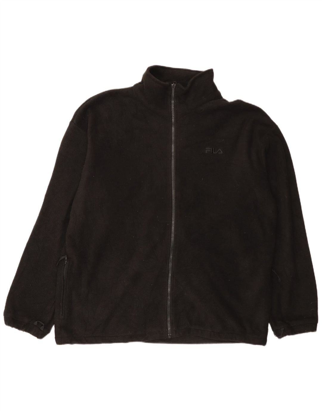 Jaqueta masculina Fila Liner Fleece UK 44 2XL poliéster preto